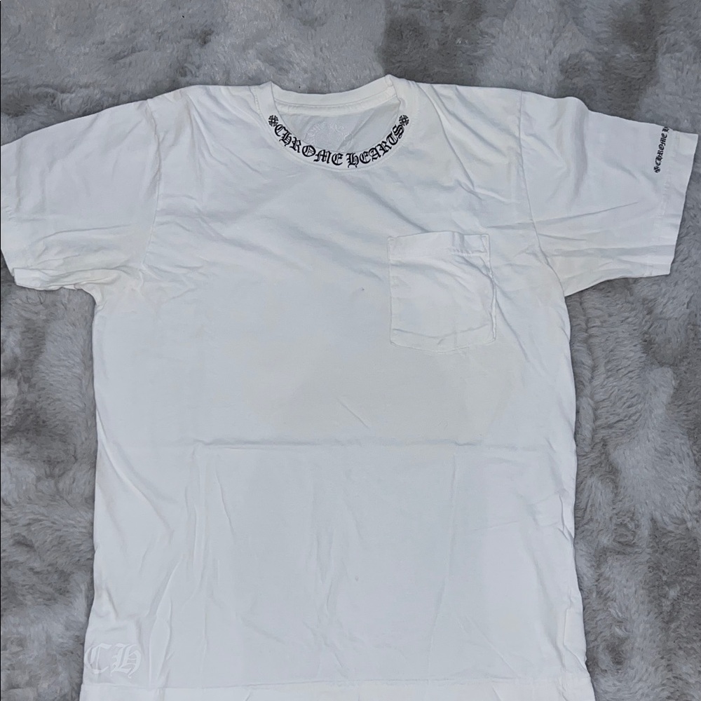 Chrome Hearts White Short Sleeve Tee